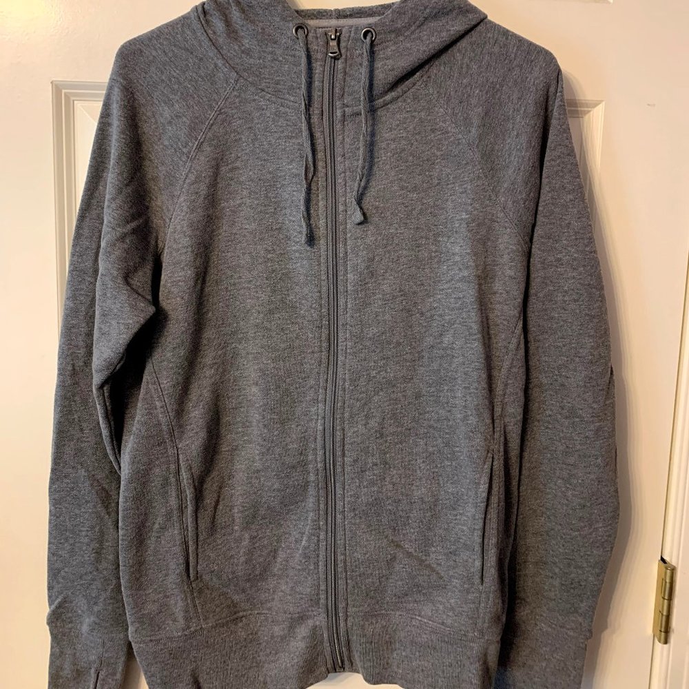 Athletic Zip-Up Hoodie Sweatshirt